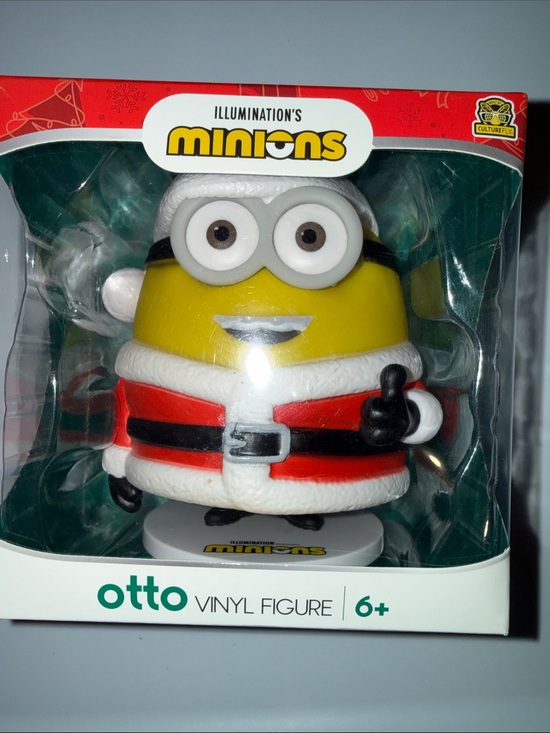 Other - Otto Vinyl Figure - Yellow & Red Santa Outfit